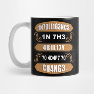 Stephen Hawking Intelligence Mug